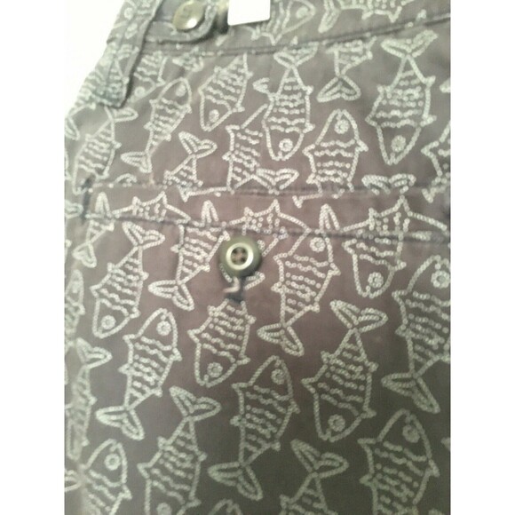 Nautica Since 1983 Men's Fish Pattern Casual Shorts Pockets Size 36W - Picture 7 of 12